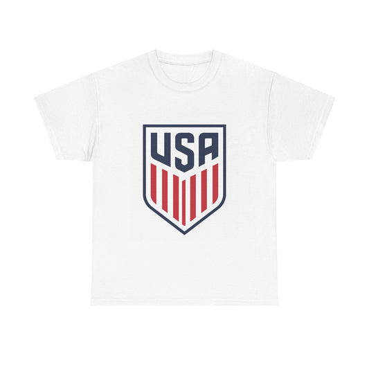 USA 2026 Logo T-Shirt — Patriotic Soccer World Cup Tee