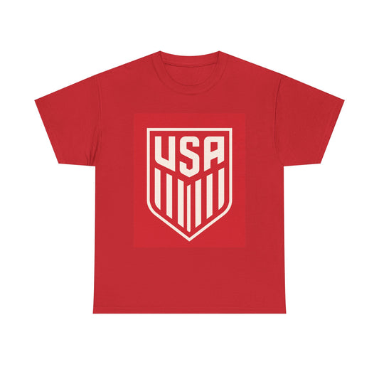 USA 2026 Logo T-Shirt — Patriotic Soccer World Cup Tee