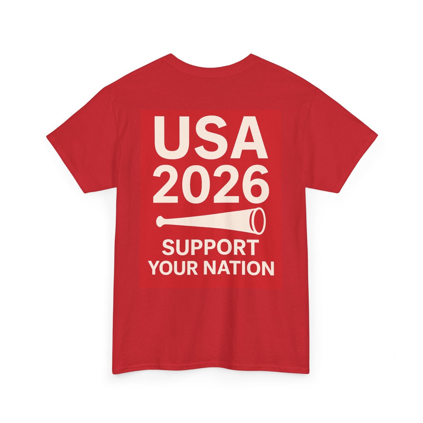 USA 2026 Logo T-Shirt — Patriotic Soccer World Cup Tee